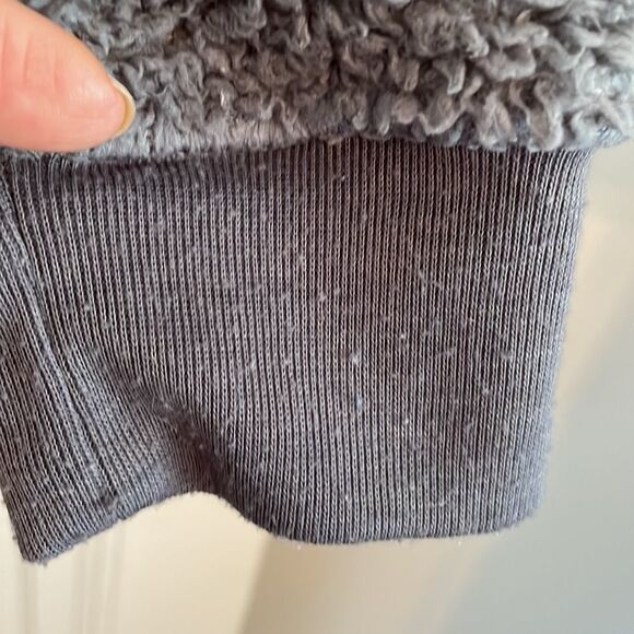 Disney “There’s Only One Minnie” gray fake fur sweatshirt - Picture 4 of 8